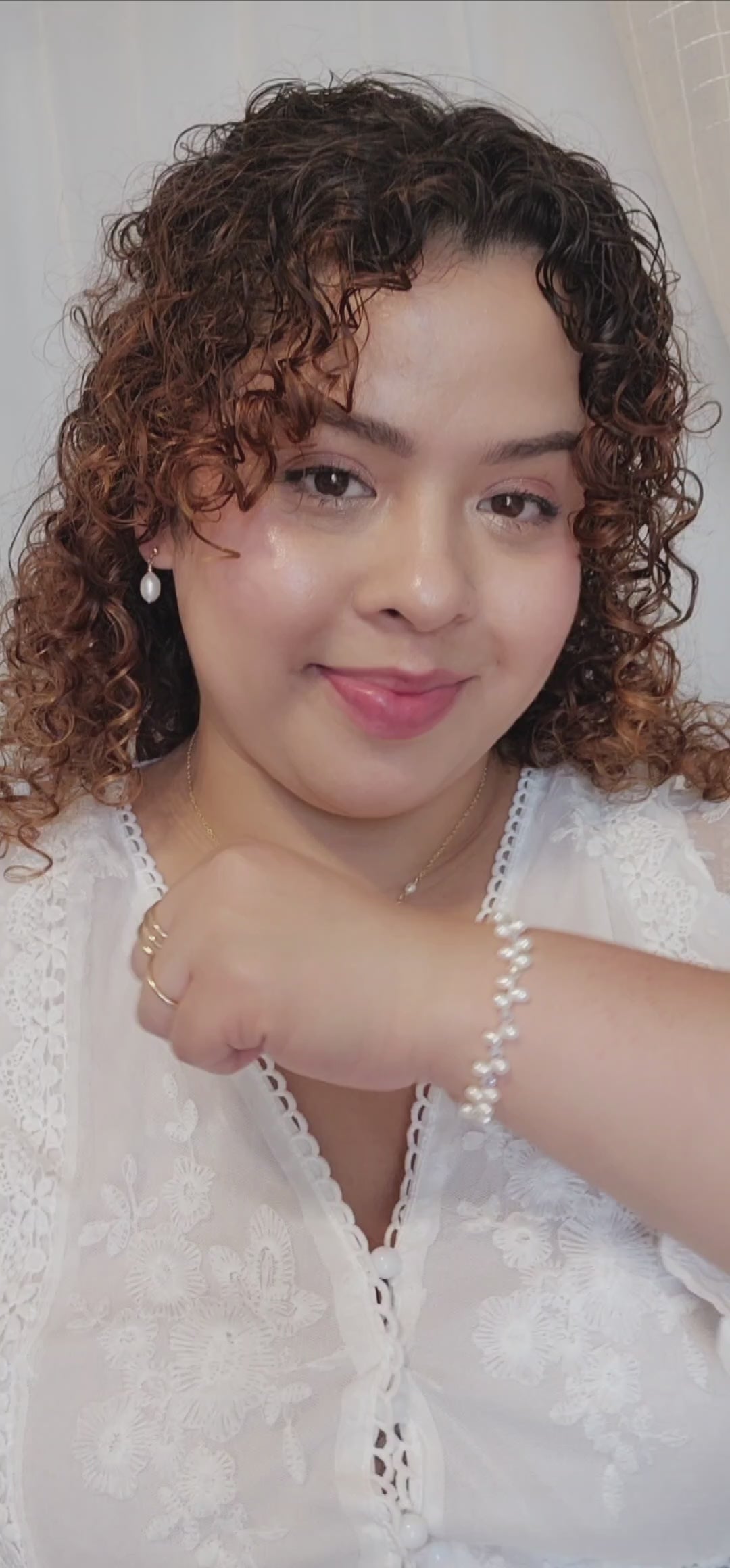 Regency Pearl Necklace | Sterling Silver and 14kt Gold Fill